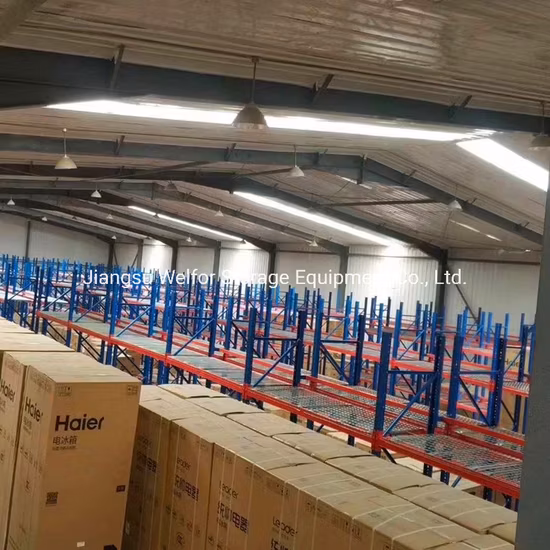 Selektives Hochleistungspalettenregal aus Stahl für Lagerlösungen in Industrielagern