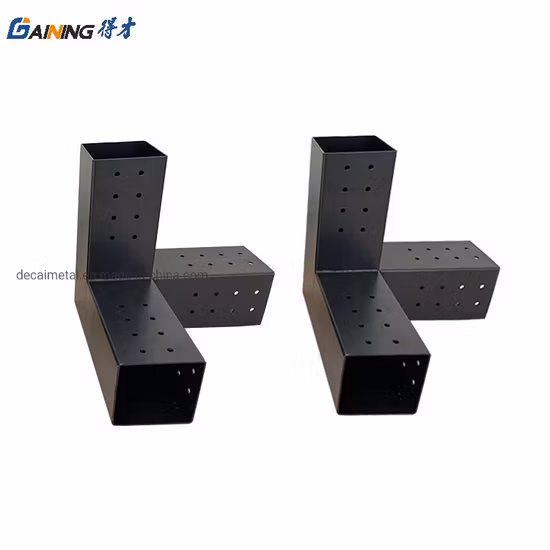 Modular dimensionierte Pergola-Pfostenhalterung und Eckhalterungen für 4X4 6X6-Bauholz